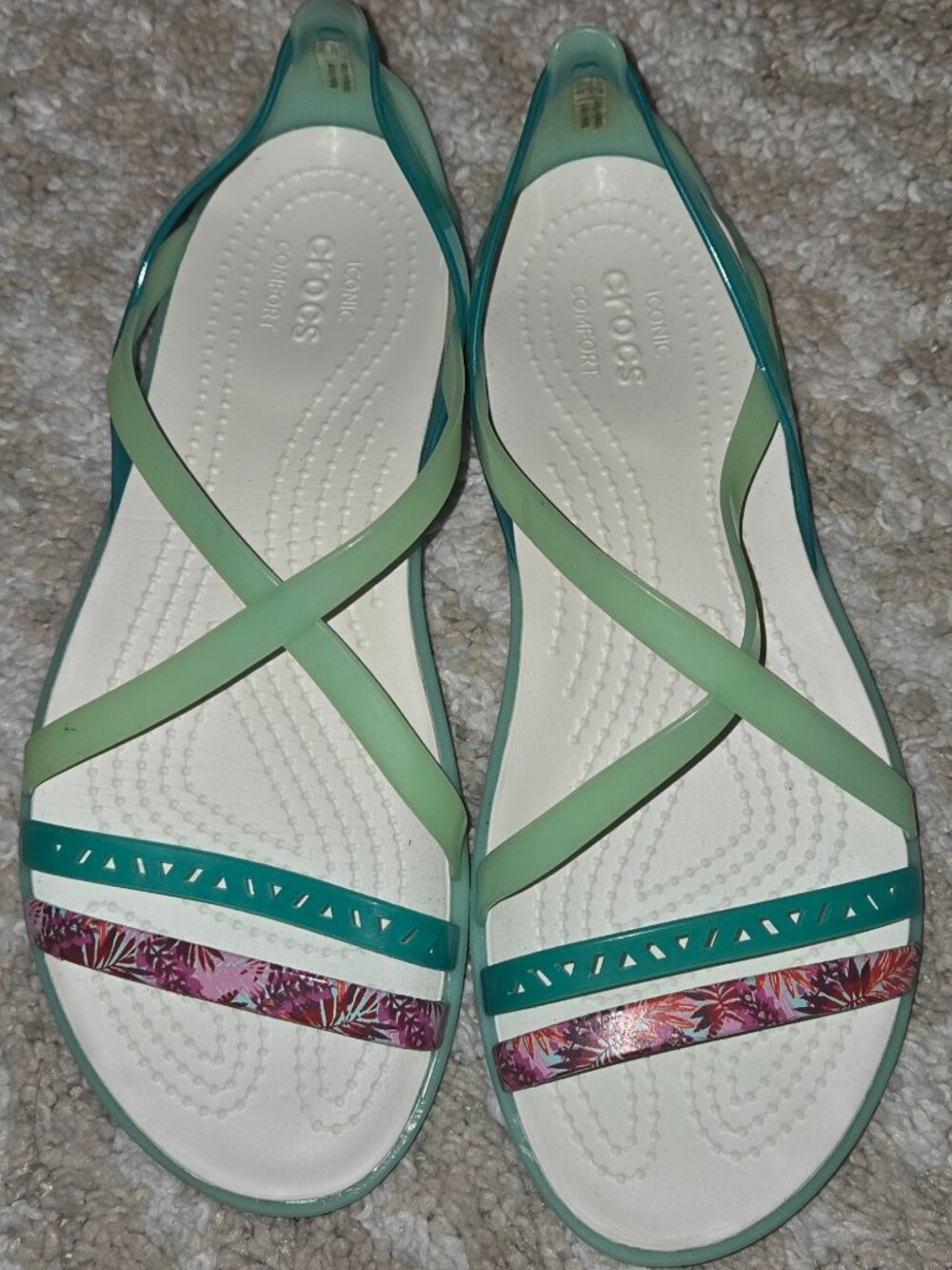 Crocs Isabella Strappy Sandals Size 6